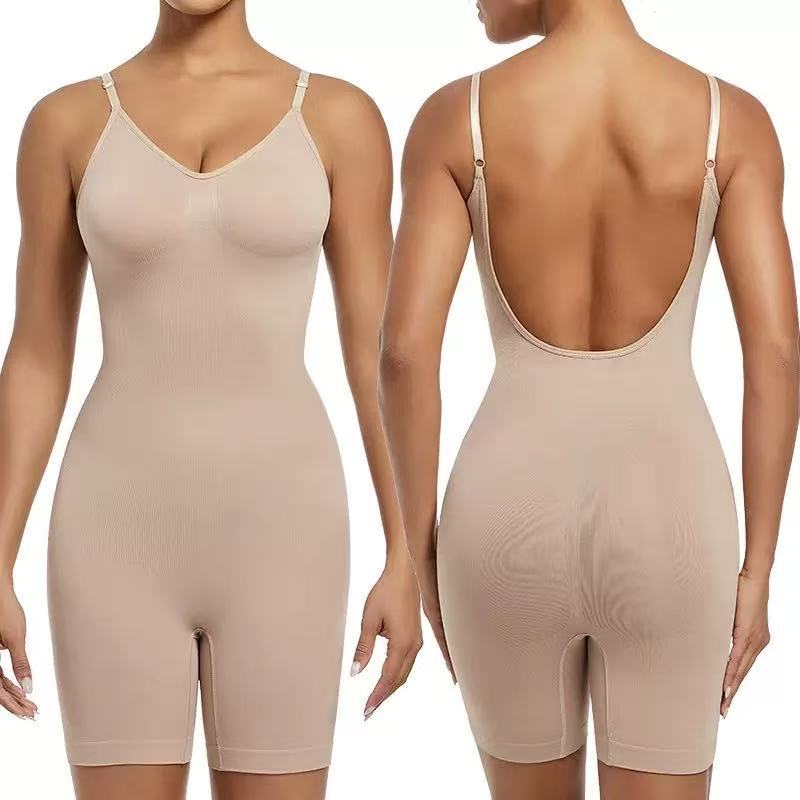Seamless Sculpting Shapewear Bodysuit - Tummy Control, Butt Lifting, Waist Snatching Body Shaper