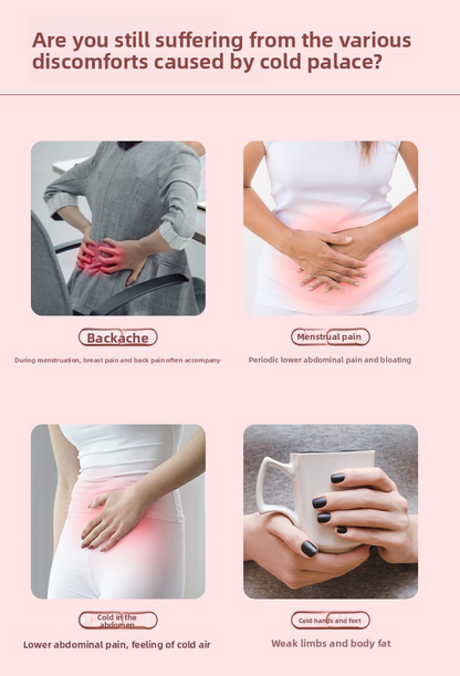 Smart Period Pain Relief Belt - Heat & Massage Therapy Pad