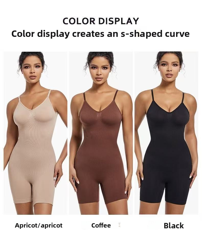 Seamless Sculpting Shapewear Bodysuit - Tummy Control, Butt Lifting, Waist Snatching Body Shaper