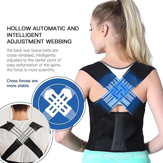 Adjustable Posture Corrector Brace ? Back Support & Shoulder Alignment