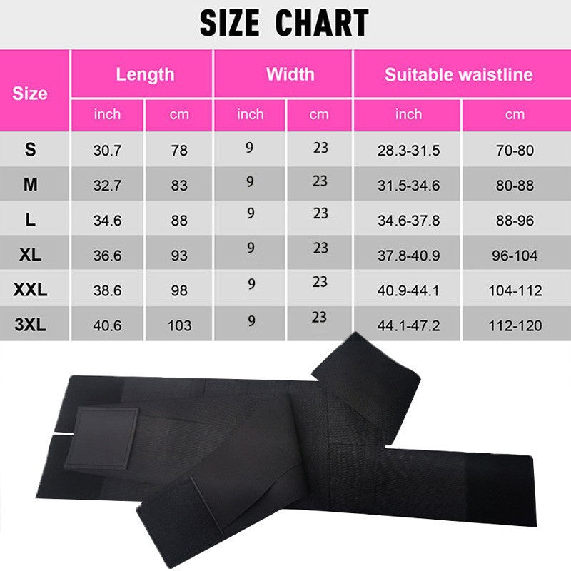 Waist Trainer Belt – Tummy Control, Waist Cincher & Body Shaping Support