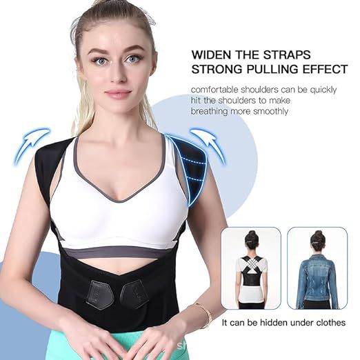 Adjustable Posture Corrector Brace ? Back Support & Shoulder Alignment