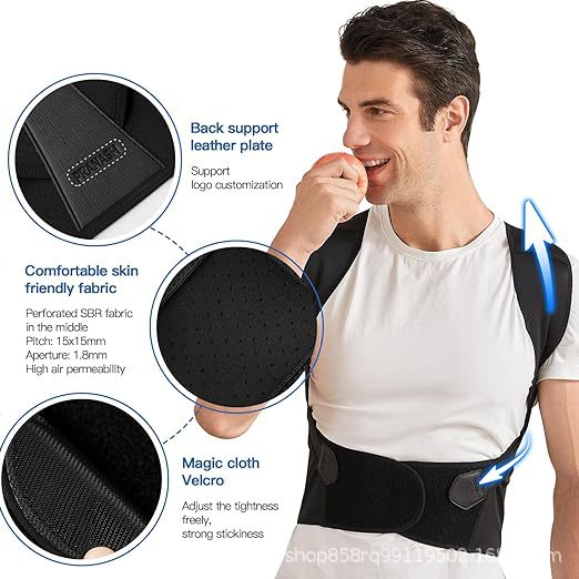 Adjustable Posture Corrector Brace ? Back Support & Shoulder Alignment