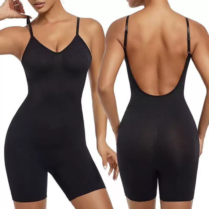 Seamless Sculpting Shapewear Bodysuit - Tummy Control, Butt Lifting, Waist Snatching Body Shaper